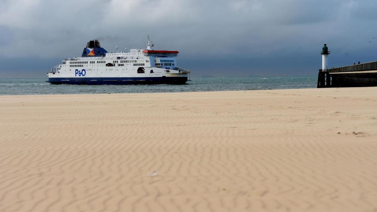 Studio Plage, Vue Mer Et Dragon, Garage Pour Moto Calais Zewnętrze zdjęcie