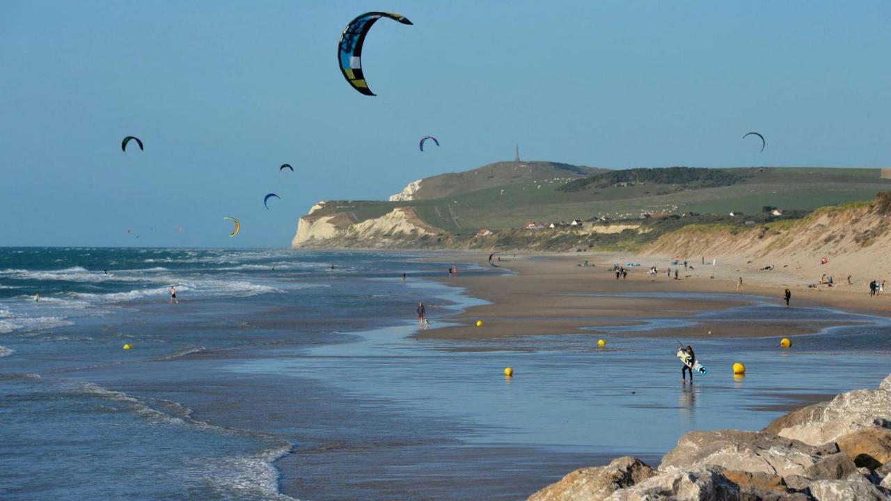 Studio Plage, Vue Mer Et Dragon, Garage Pour Moto Calais Zewnętrze zdjęcie
