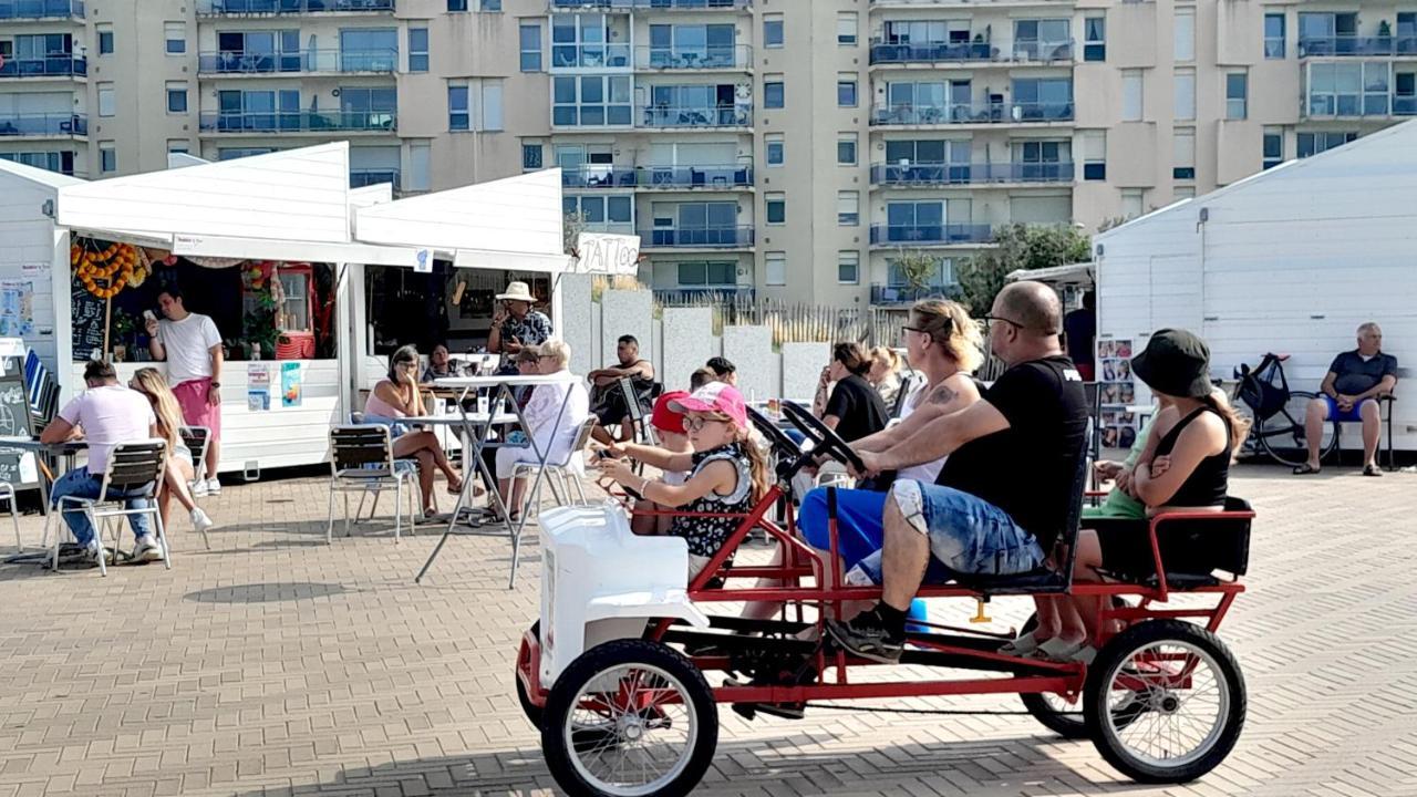 Studio Plage, Vue Mer Et Dragon, Garage Pour Moto Calais Zewnętrze zdjęcie